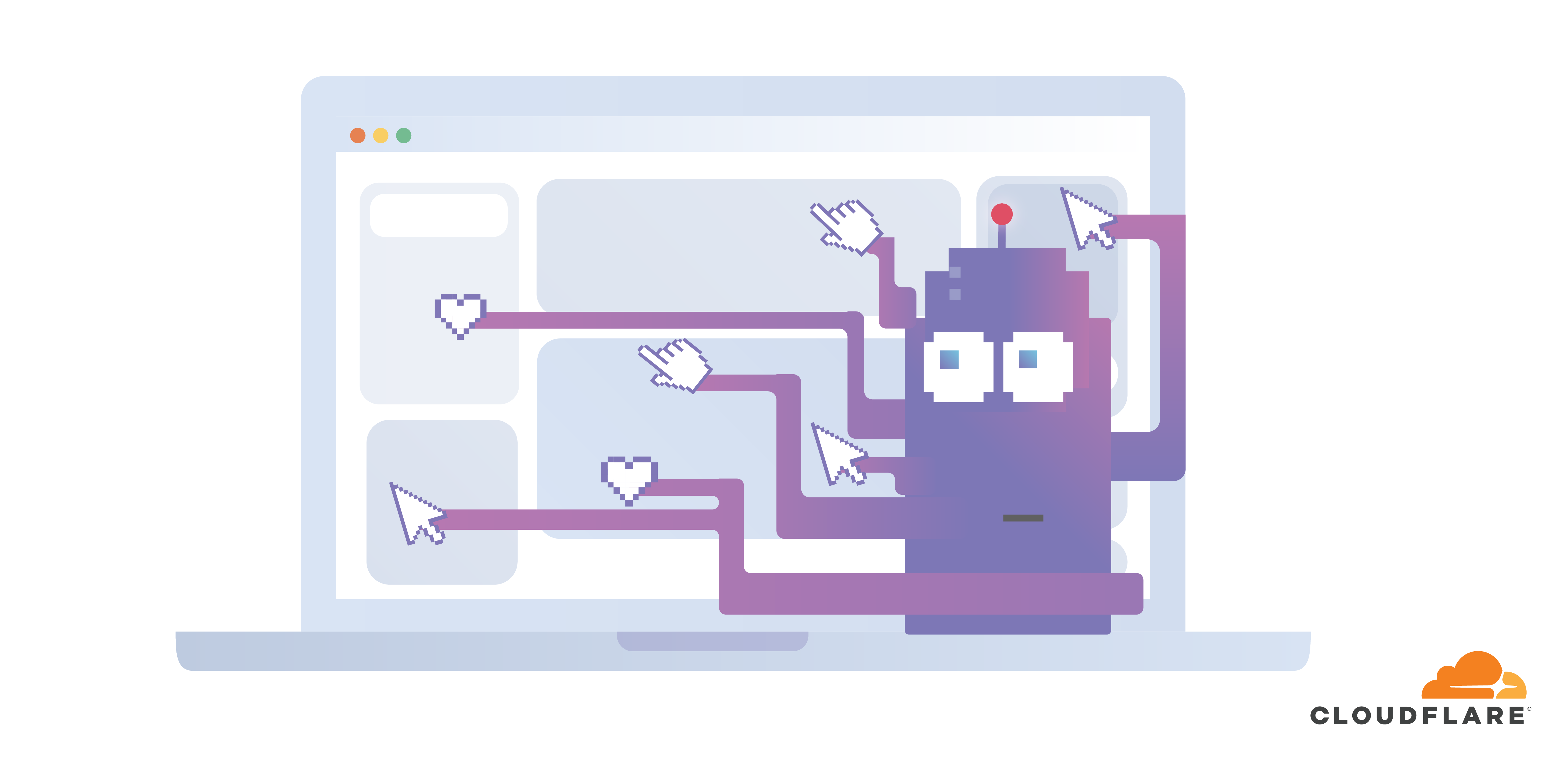 Click bot committing click fraud