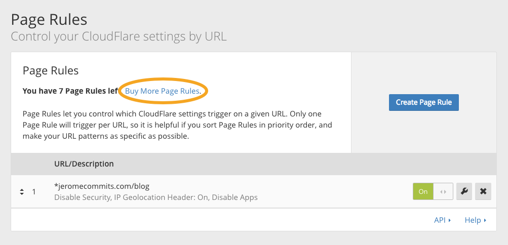 Old URL: https://support.cloudflare.com/hc/en-us/article_attachments/210882087/Screen_Shot_2016-08-05_at_10.42.08_AM.png
Article IDs: 225894428 | How To Buy Additional Page Rules