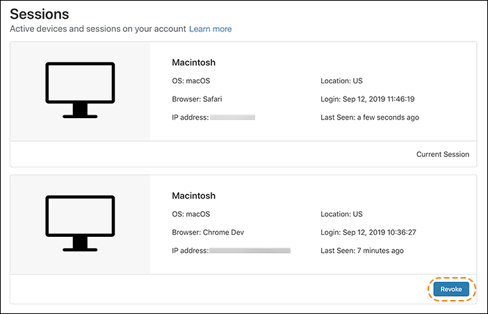 Old URL: https://support.cloudflare.com/hc/article_attachments/360038655671/session_listing_multiple_session.png
Article IDs: 360033455752 | Viewing and revoking active Cloudflare dashboard sessions
