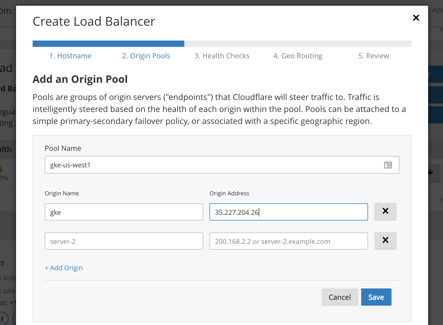 Old URL: https://support.cloudflare.com/hc/article_attachments/115003974351/GKE_pool_-_correct.png
Article IDs: 115003384591 | Using Kubernetes on GKE and AWS with Cloudflare Load Balancer
