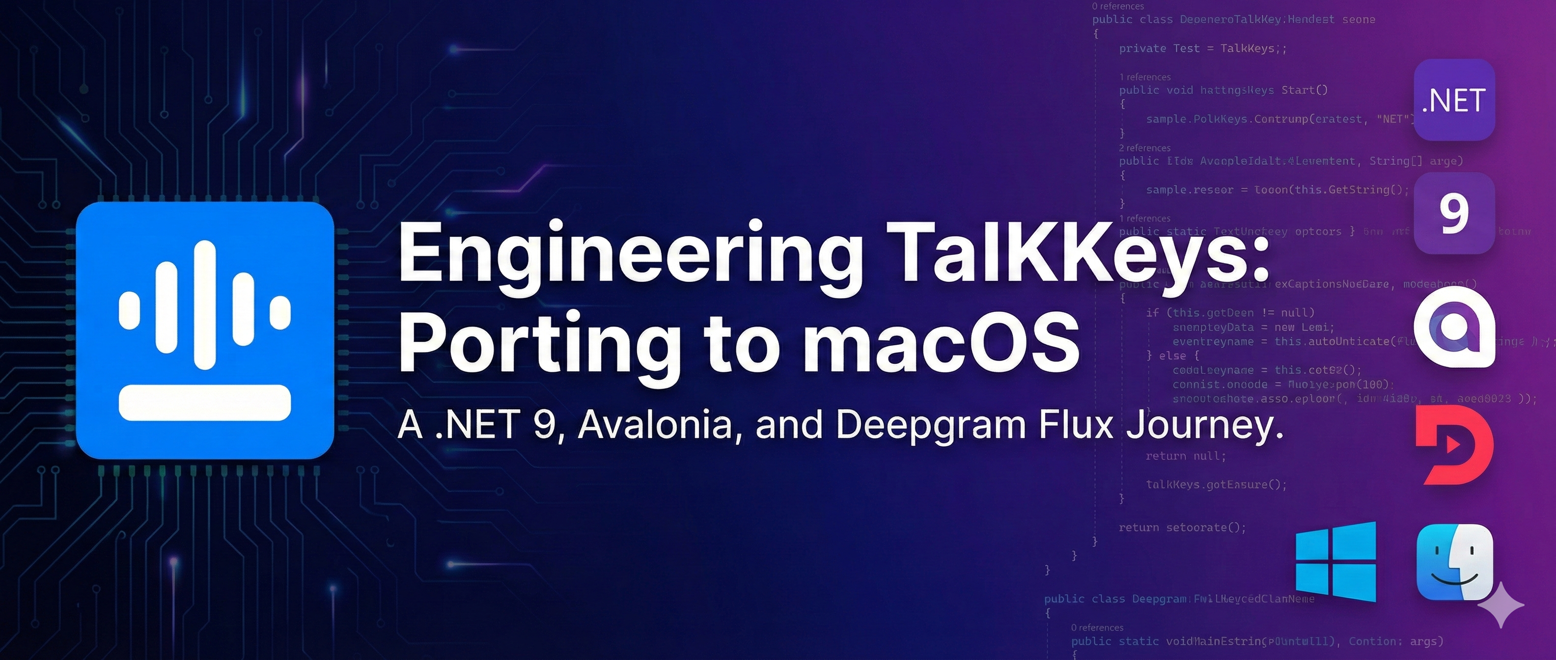 Engineering TalkKeys: Porting to macOS with .NET 9 and Avalonia
