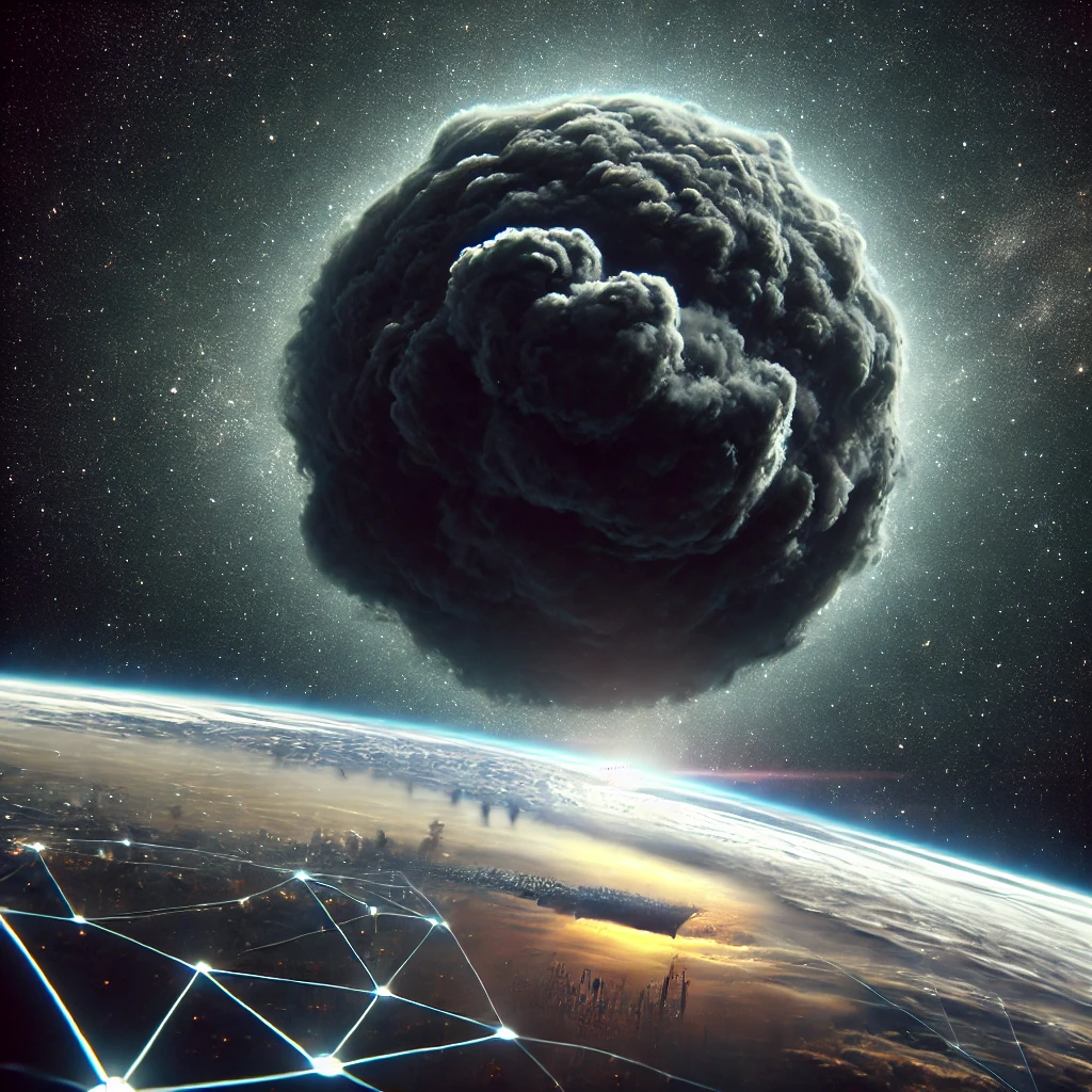 Blog Image for Becoming the Black Cloud: A Thought Experiment on Human Communication