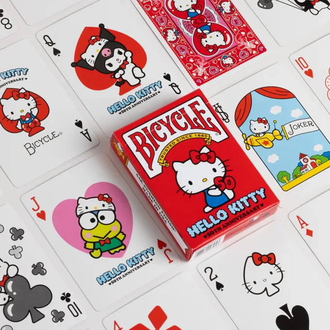 Hello Kitty 50th Anniversary Playing Cards