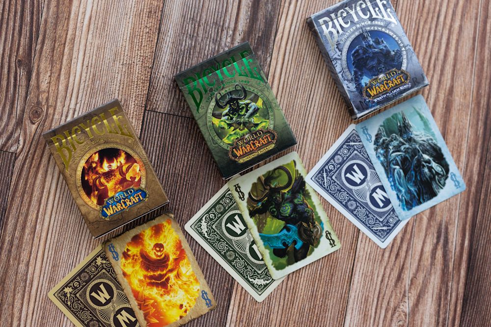 bicycle world of warcraft cards