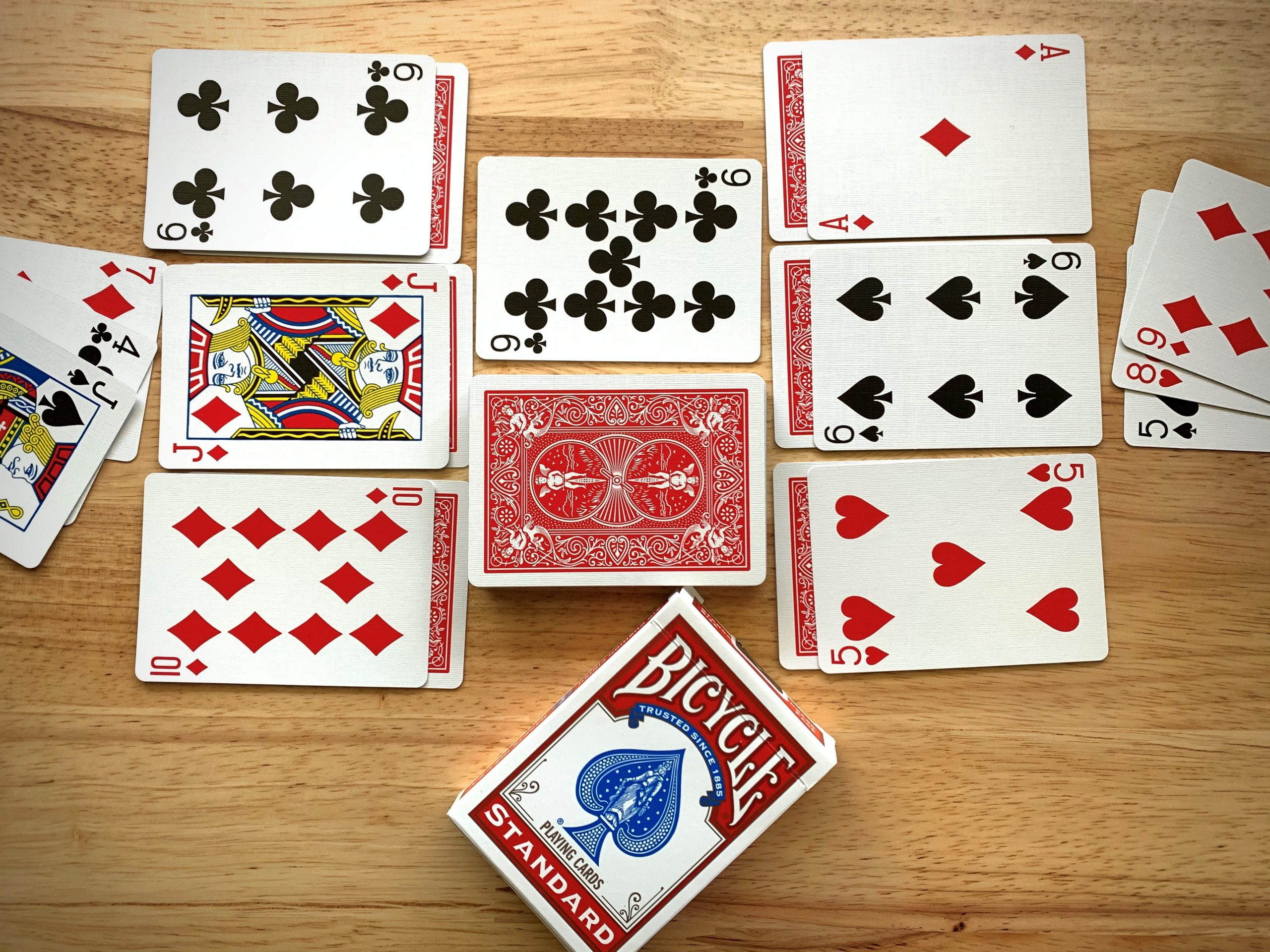 The best playing card games using a standard deck of cards