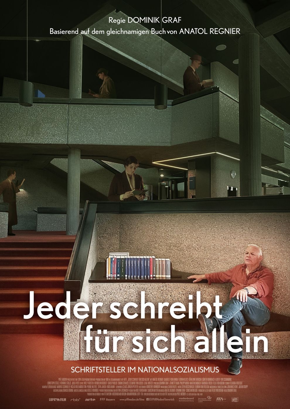 Filmplakat zu Jeder schreibt für sich allein