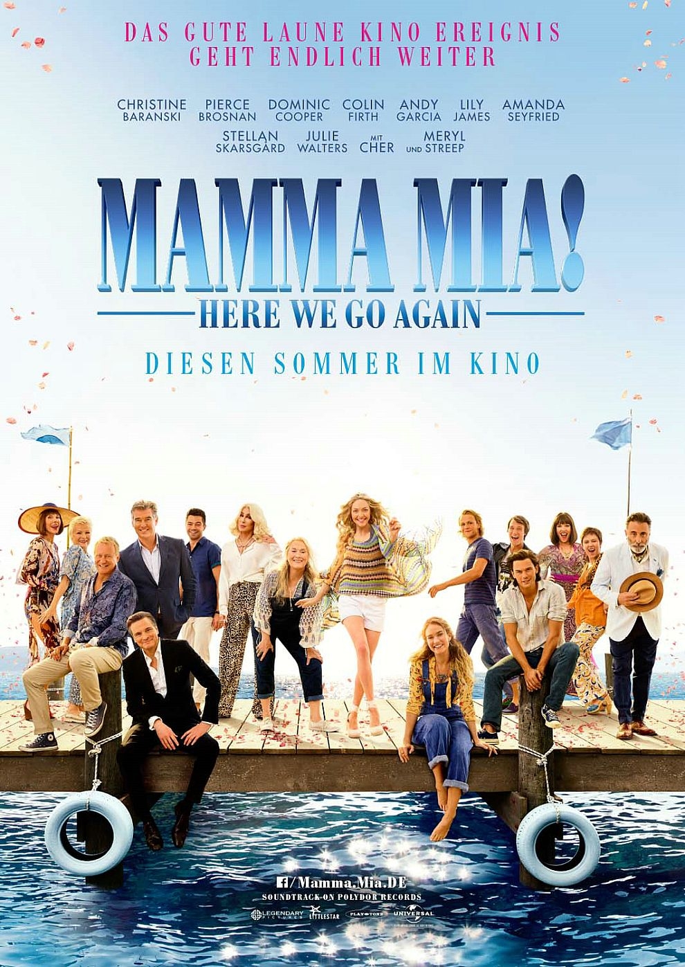 Filmplakat zu Mamma Mia! Here We Go Again