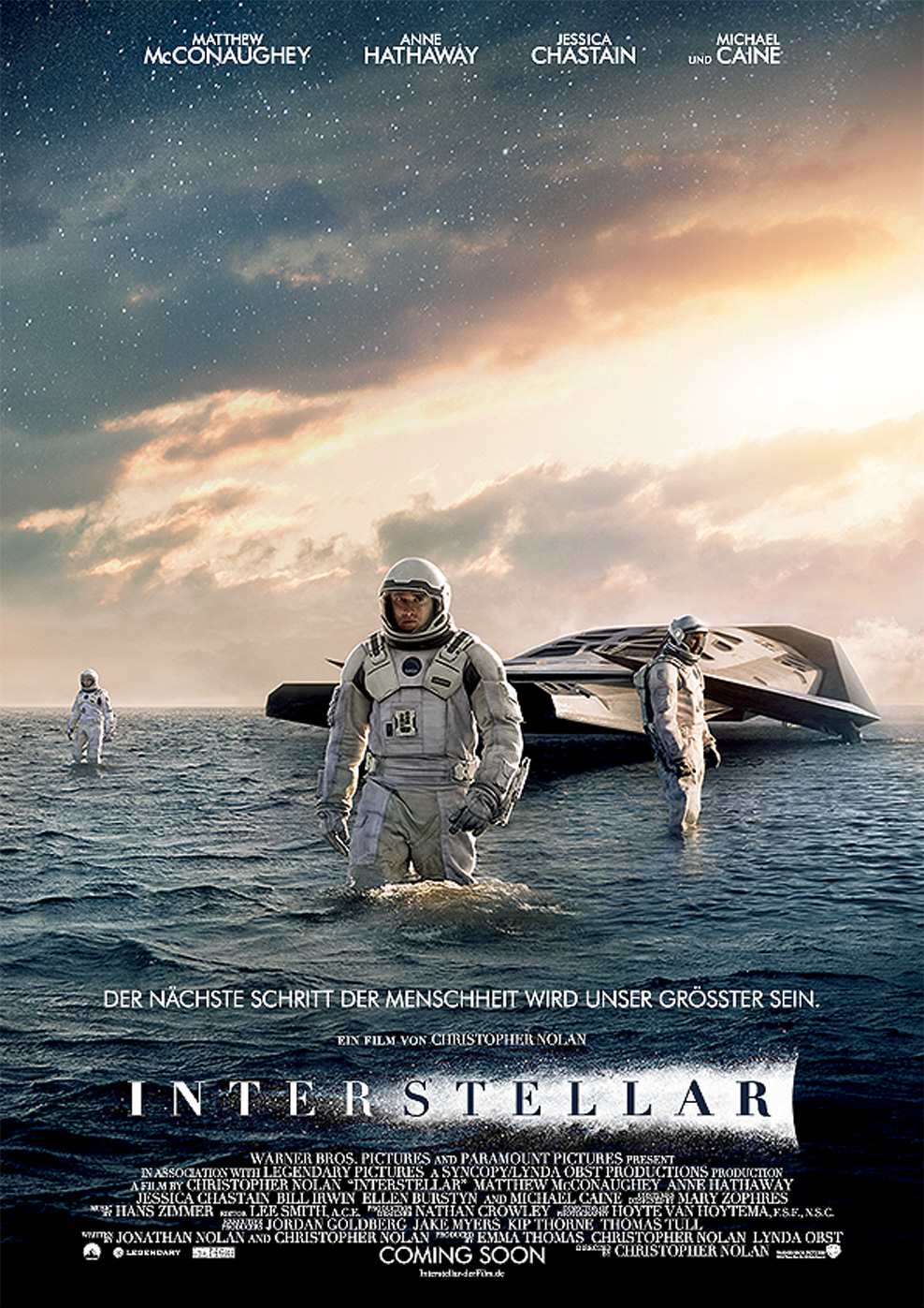 Filmplakat zu Interstellar