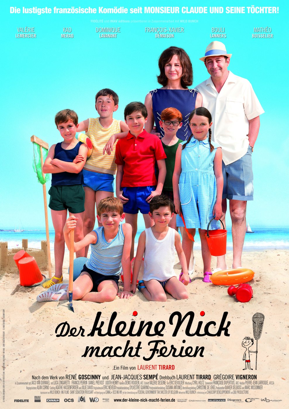 Filmplakat zu Der kleine Nick macht Ferien
