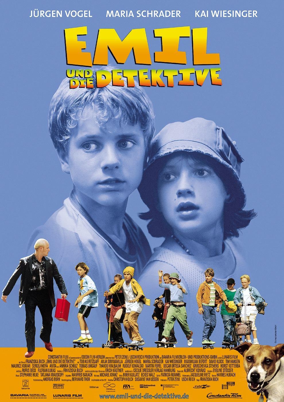 Filmplakat zu Emil und die Detektive (WA)