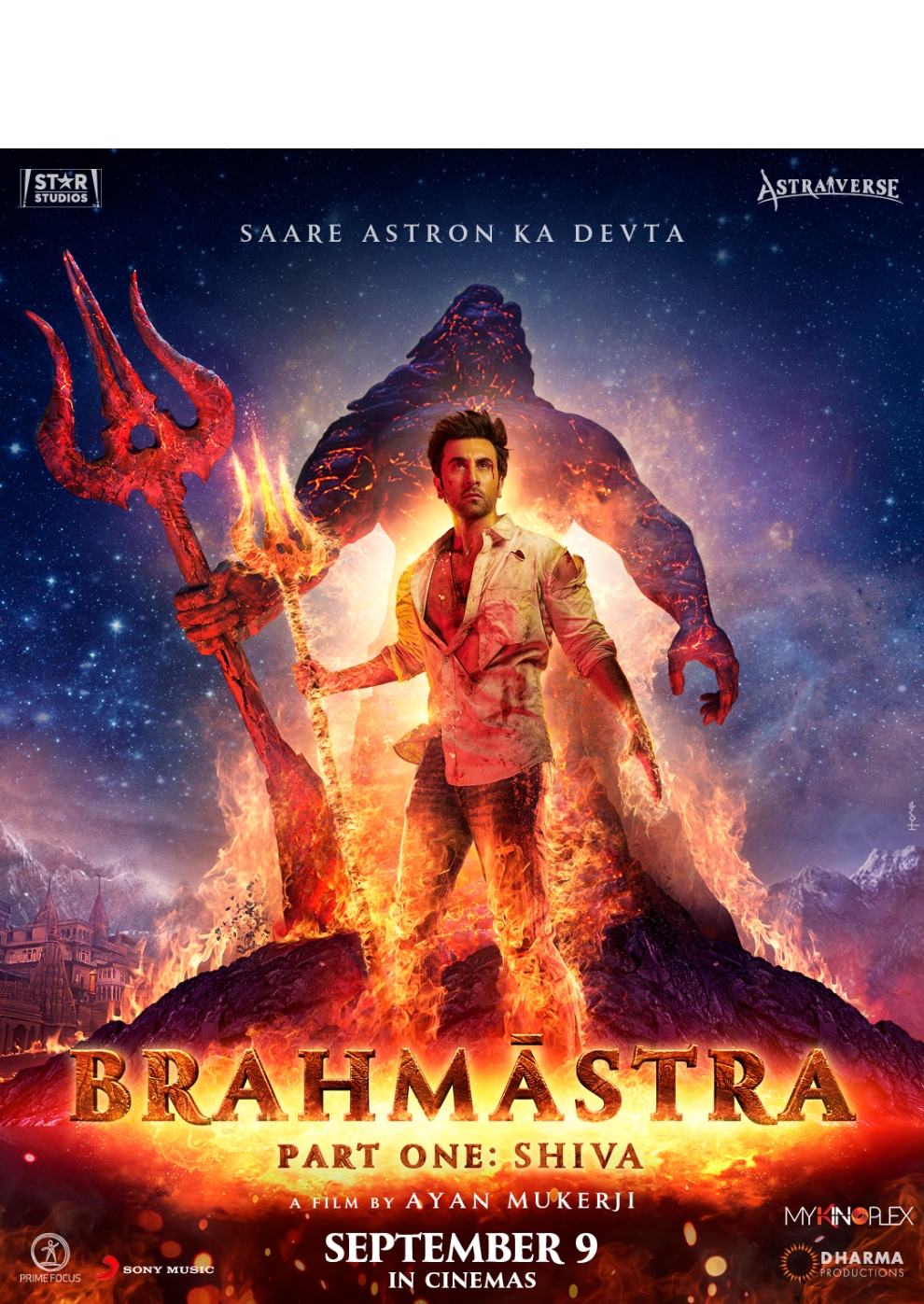 Filmplakat zu Brahmastra Part One: Shiva