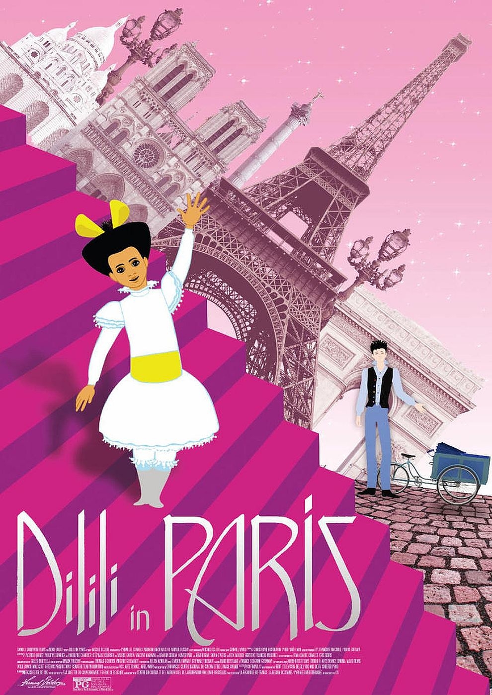 Filmplakat zu Dilili in Paris