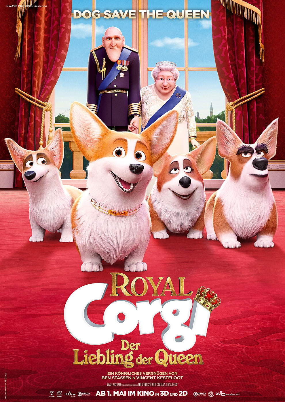 Filmplakat zu Royal Corgi - Der Liebling der Queen