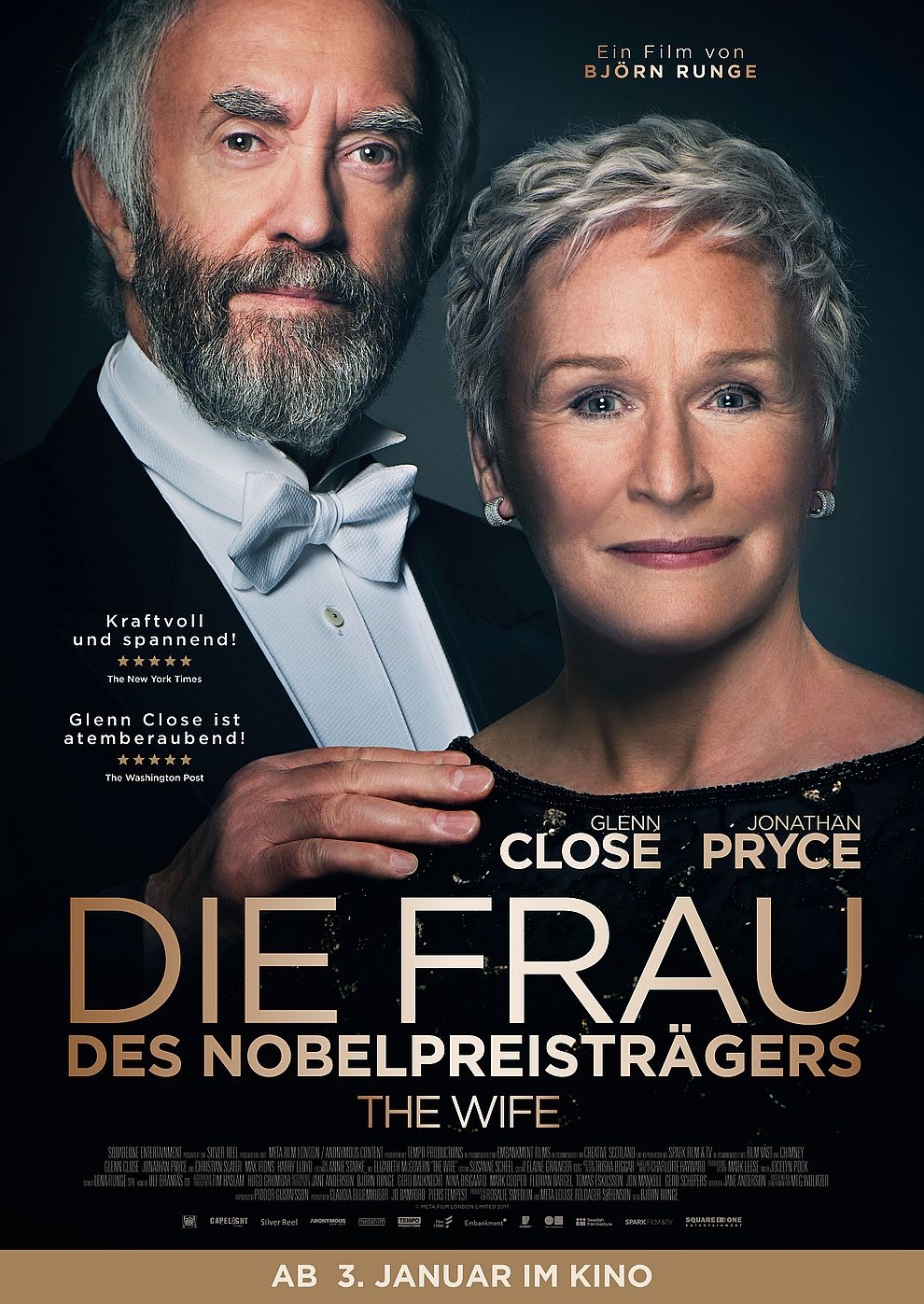 Filmplakat zu Frau des Nobelpreisträgers, Die