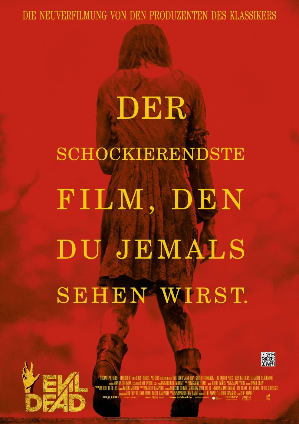 Filmplakat zu Evil Dead