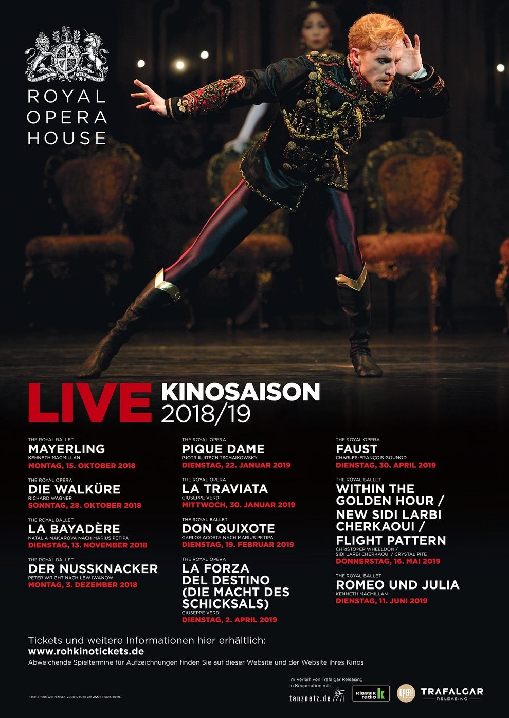 Filmplakat zu ROH Recorded 2018/19: Die Walküre (Opera)
