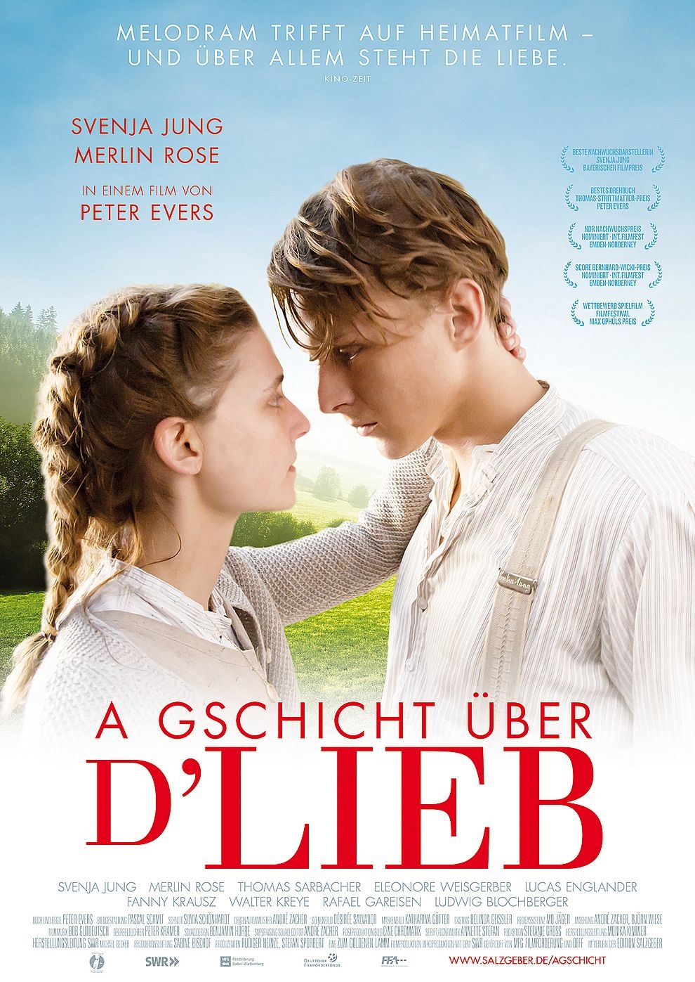 Filmplakat zu A Gschicht über d'Lieb