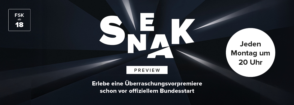 Sneak Preview Banner