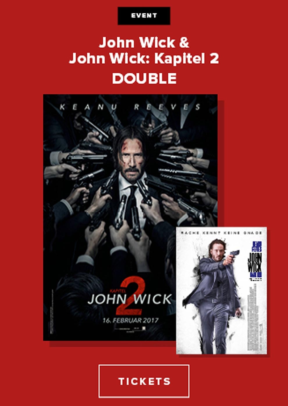 Filmplakat zu Double: John Wick 1+2
