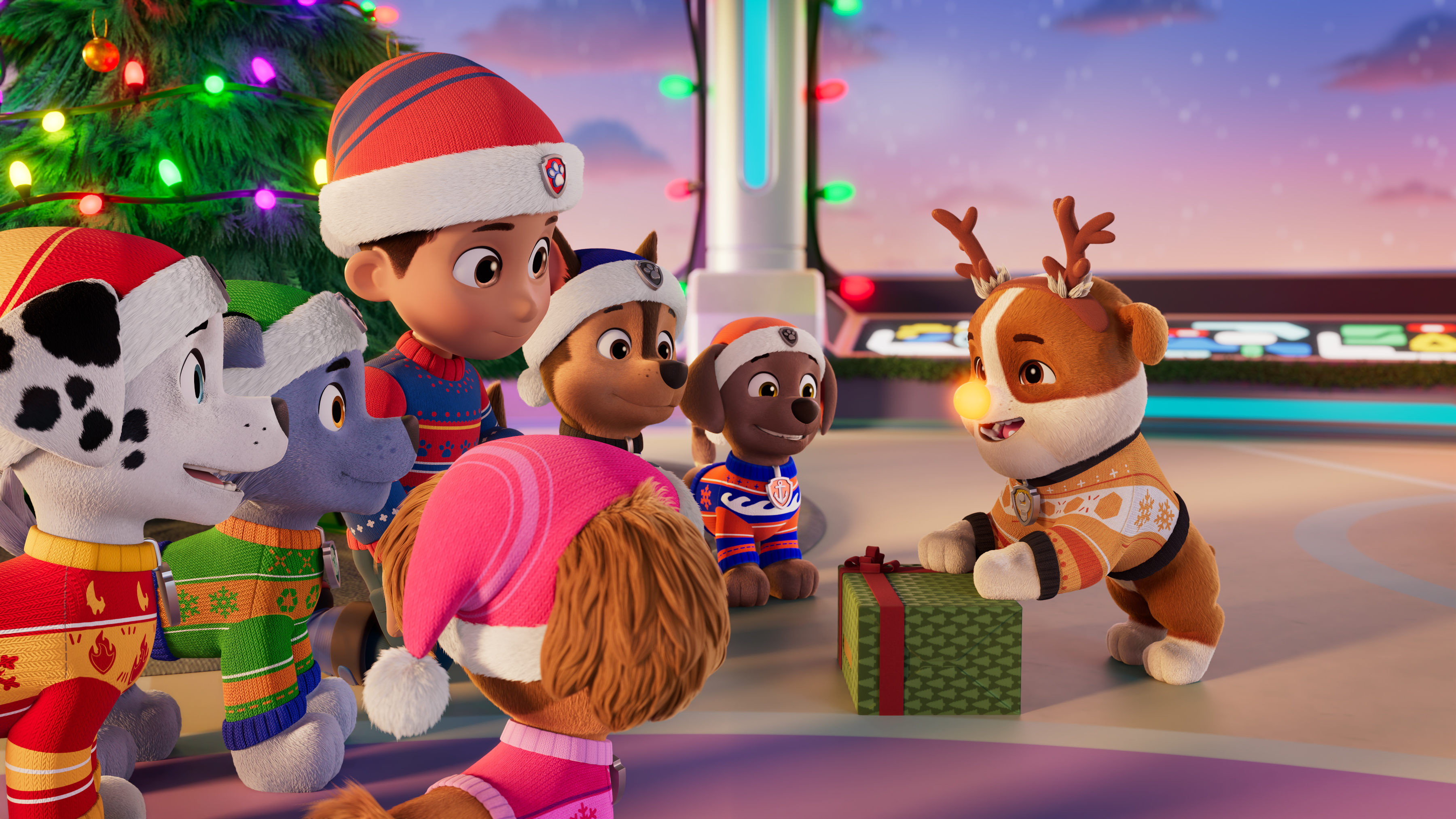 Szenenbild zu Paw Patrol: Rubbles Weihnachtswunsch