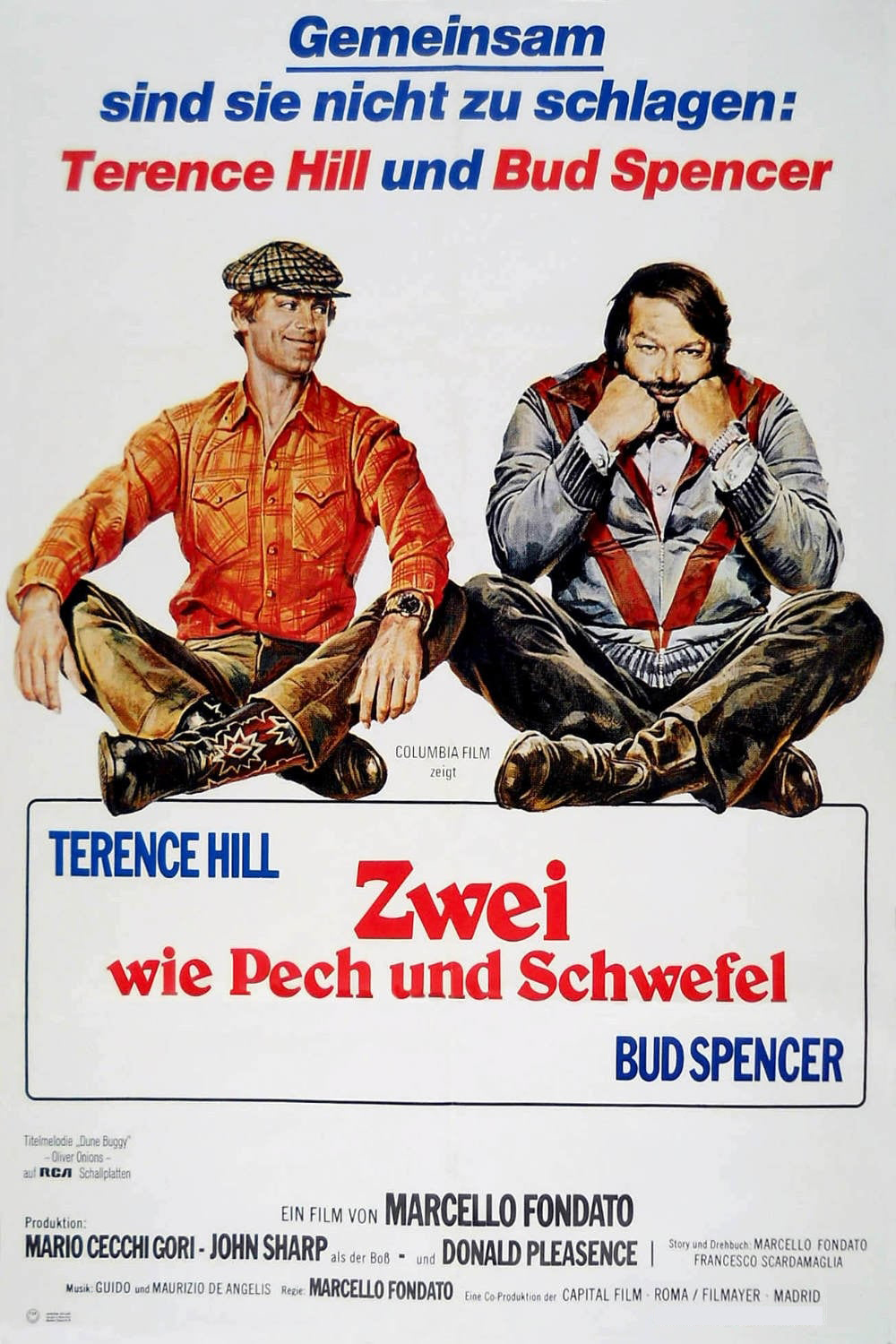 Filmplakat zu Zwei wie Pech und Schwefel