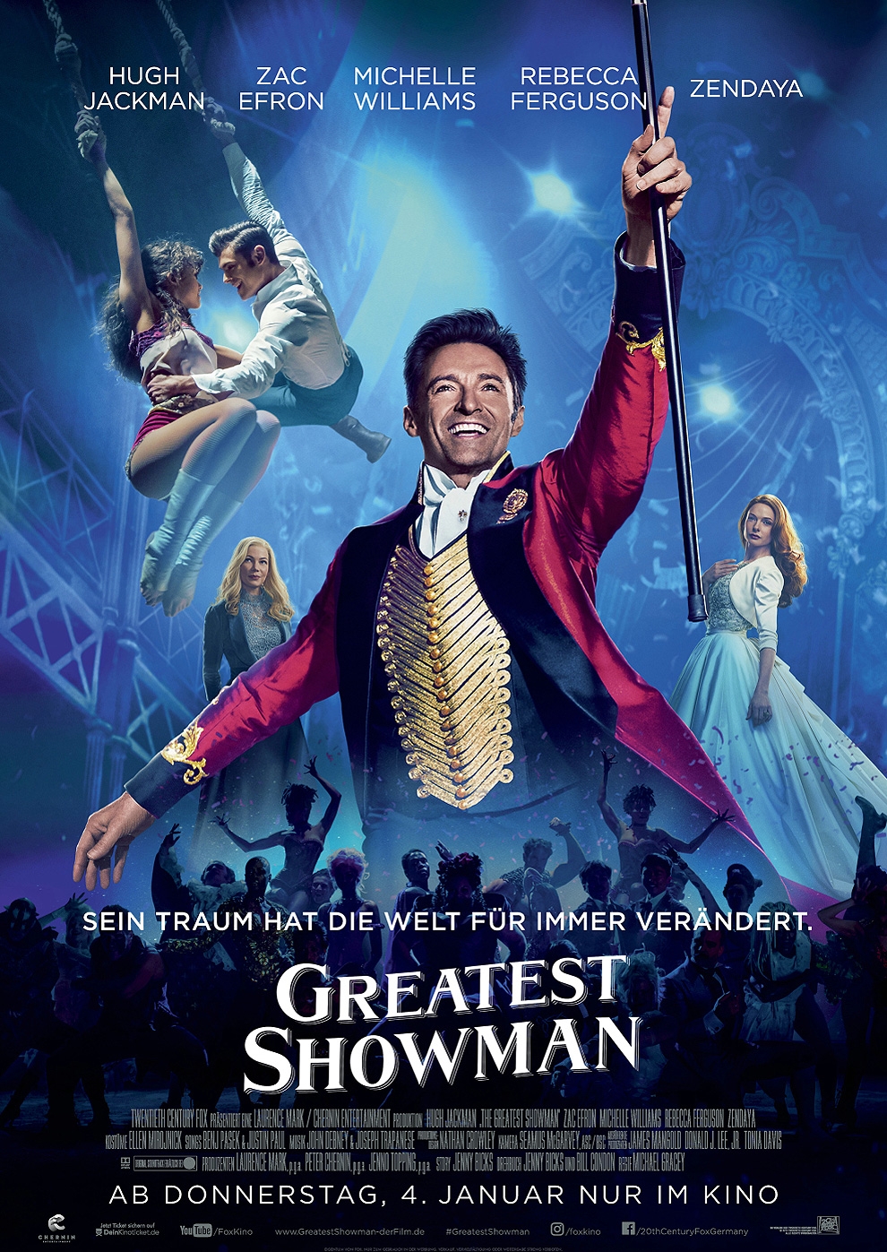 Filmplakat zu Greatest Showman