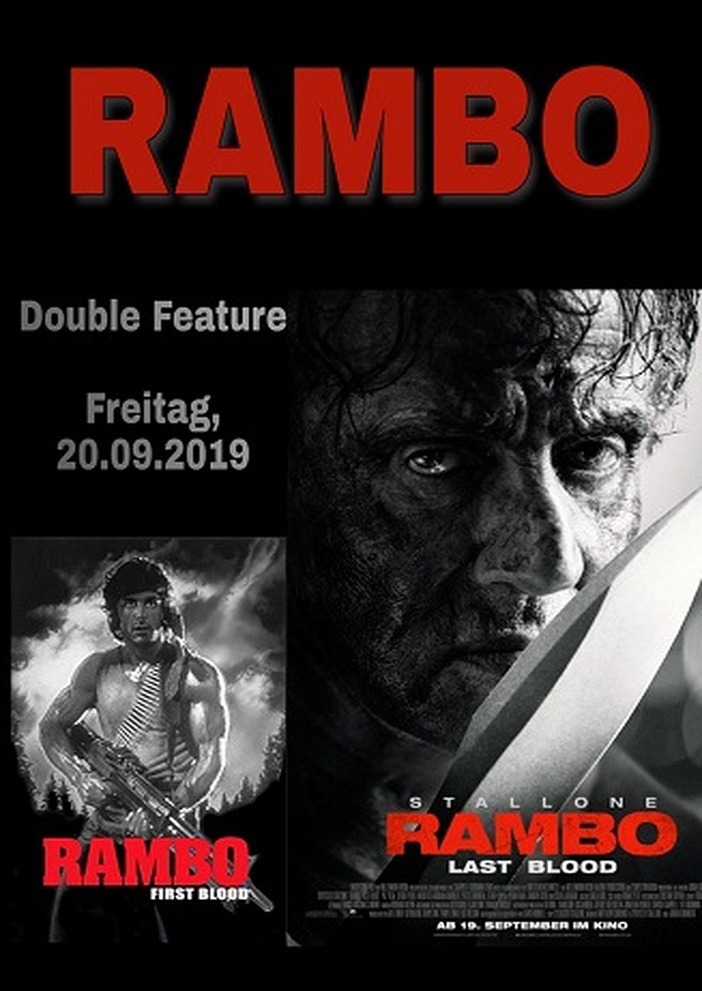 Filmplakat zu Rambo Double