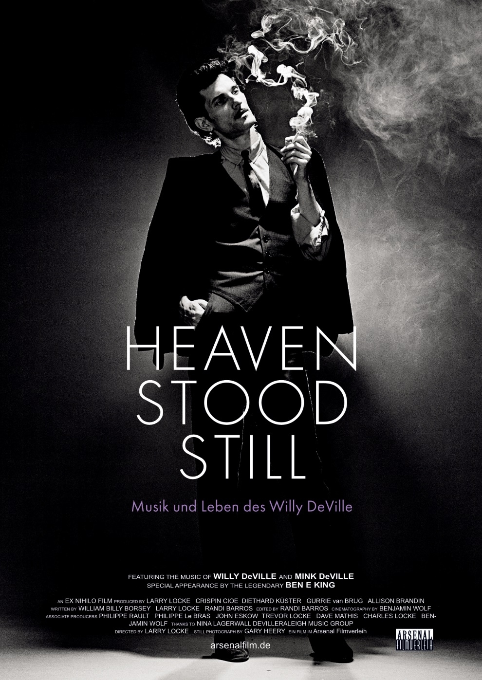 Filmplakat zu Heaven Stood Still: Musik und Leben des Willy DeVille
