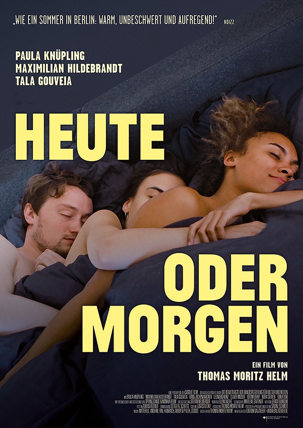 Filmplakat zu Heute oder morgen