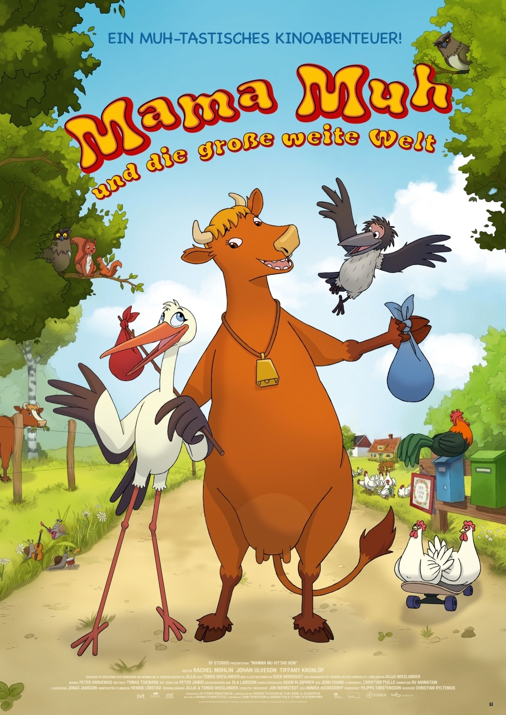 Filmplakat zu Mama Muh und die große weite Welt