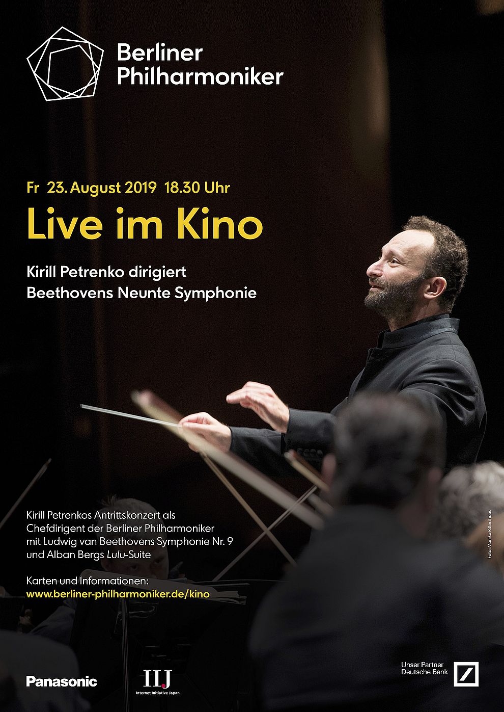 Filmplakat zu Berliner Philharmoniker 2019/20: Antrittskonzert von Kirill Petrenko