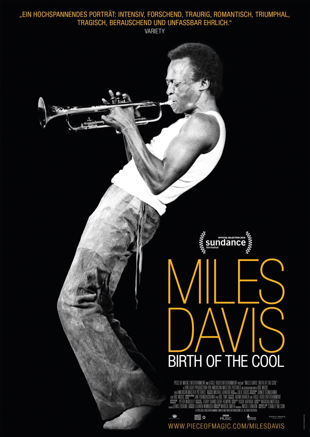Filmplakat zu Miles Davis - Birth of the Cool