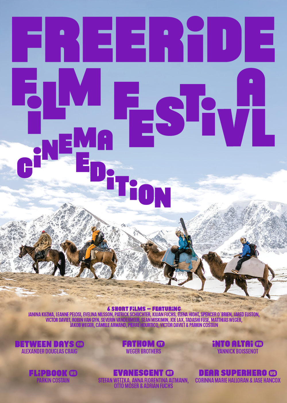 Filmplakat zu Freeride Filmfestival 2025