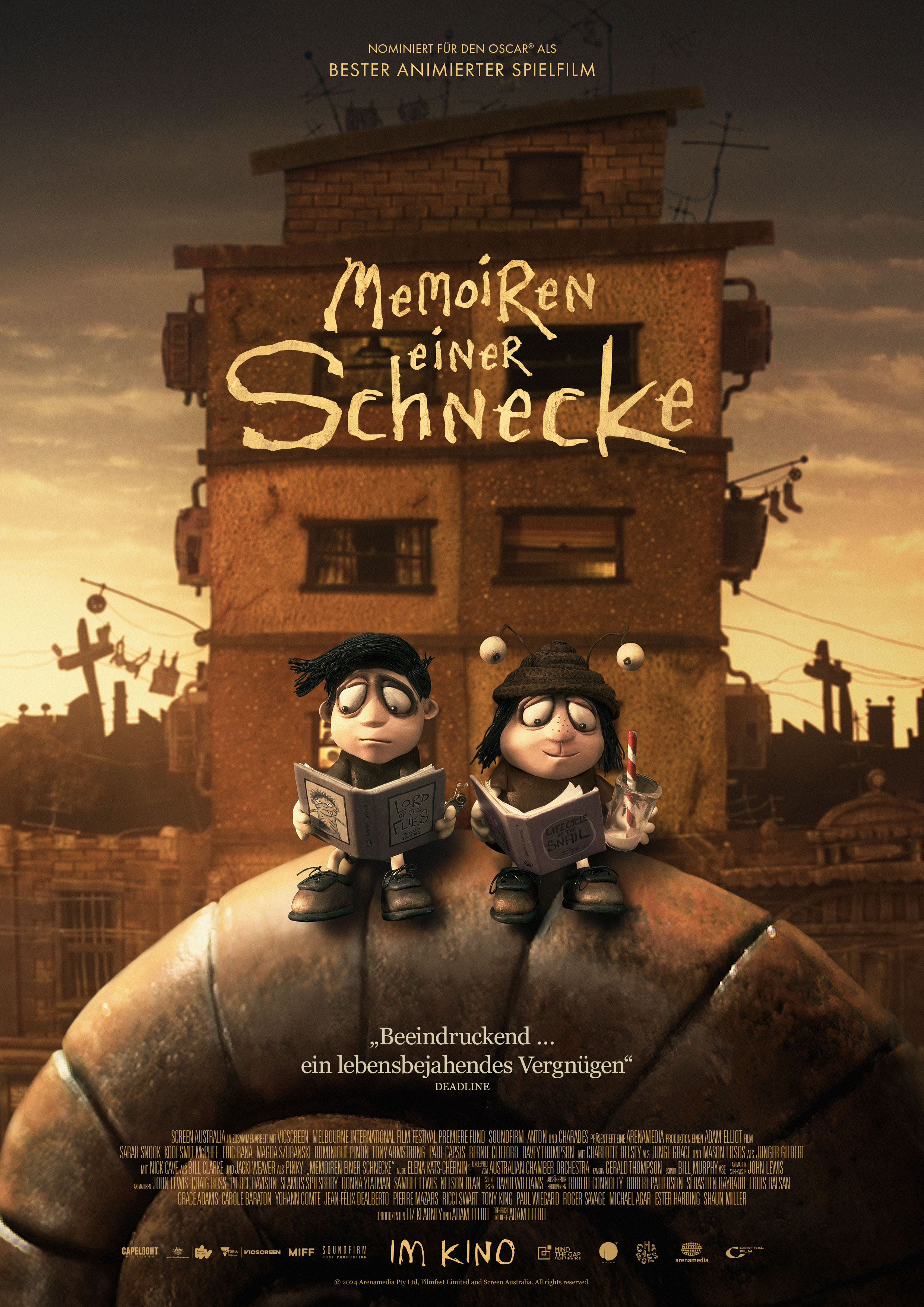 Filmplakat zu Memoiren einer Schnecke