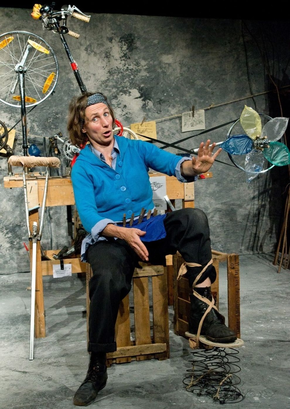 Filmplakat zu Theater Patati Patata - Gustav der Flugradbauer