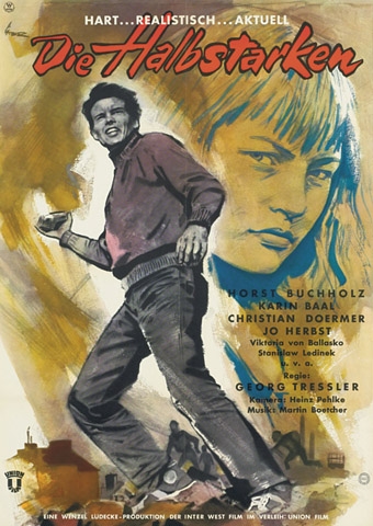 Filmplakat zu Die Halbstarken