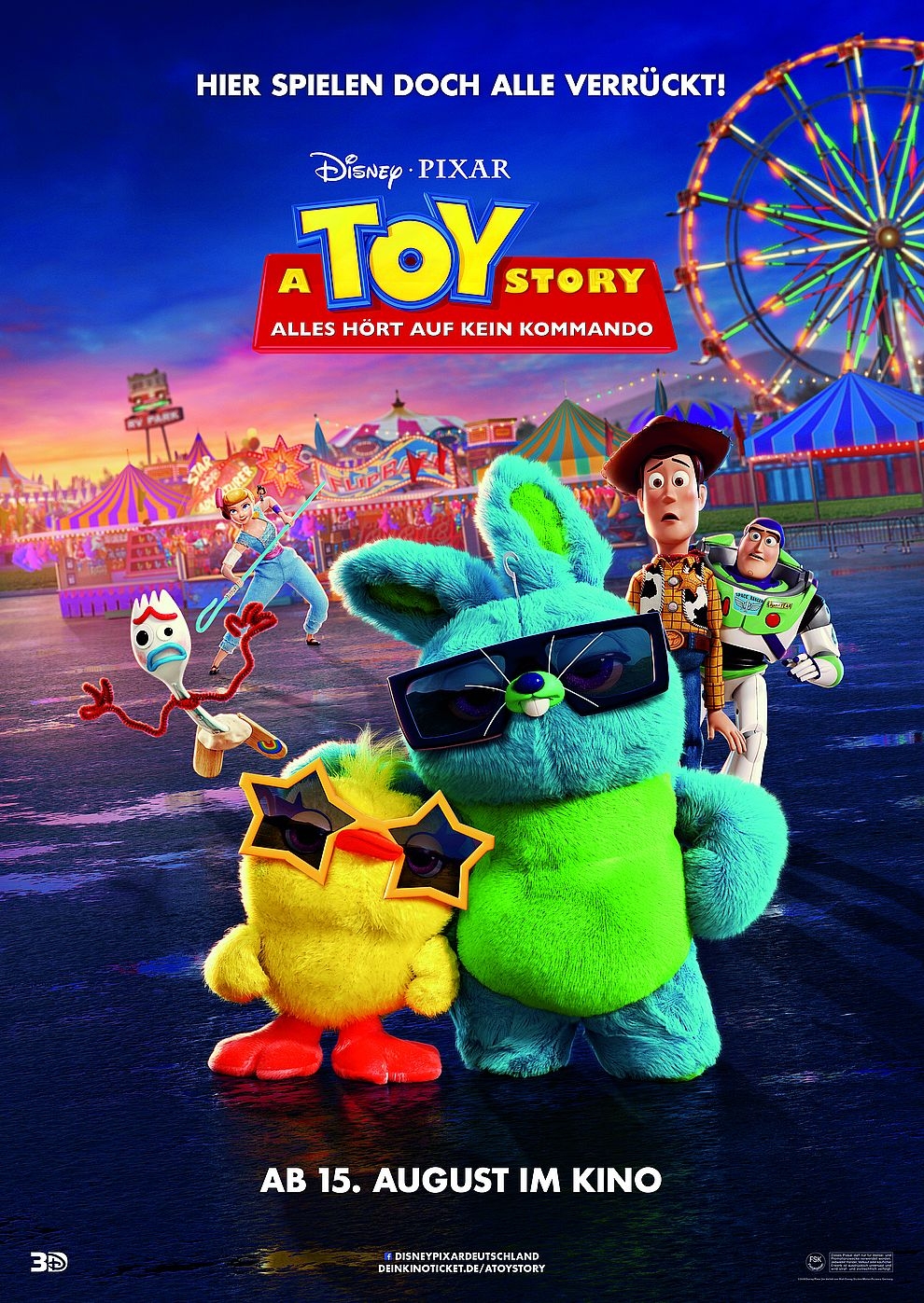 Filmplakat zu A Toy Story: Alles hört auf kein Kommando