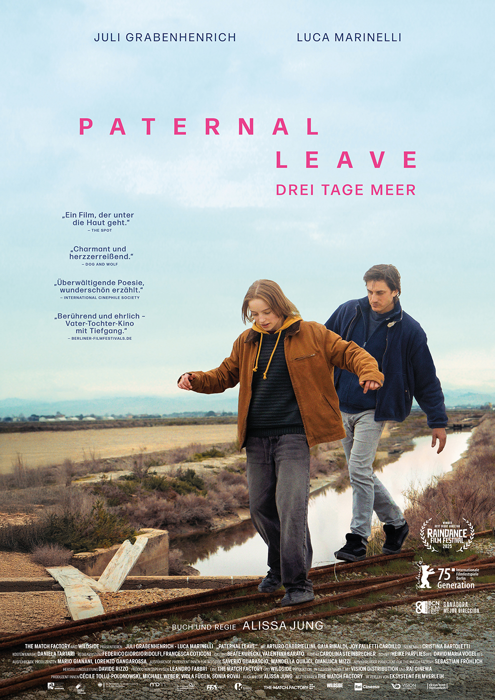 Filmplakat zu Paternal Leave - Drei Tage Meer