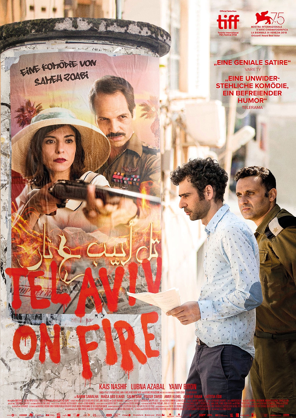 Filmplakat zu Tel Aviv on Fire