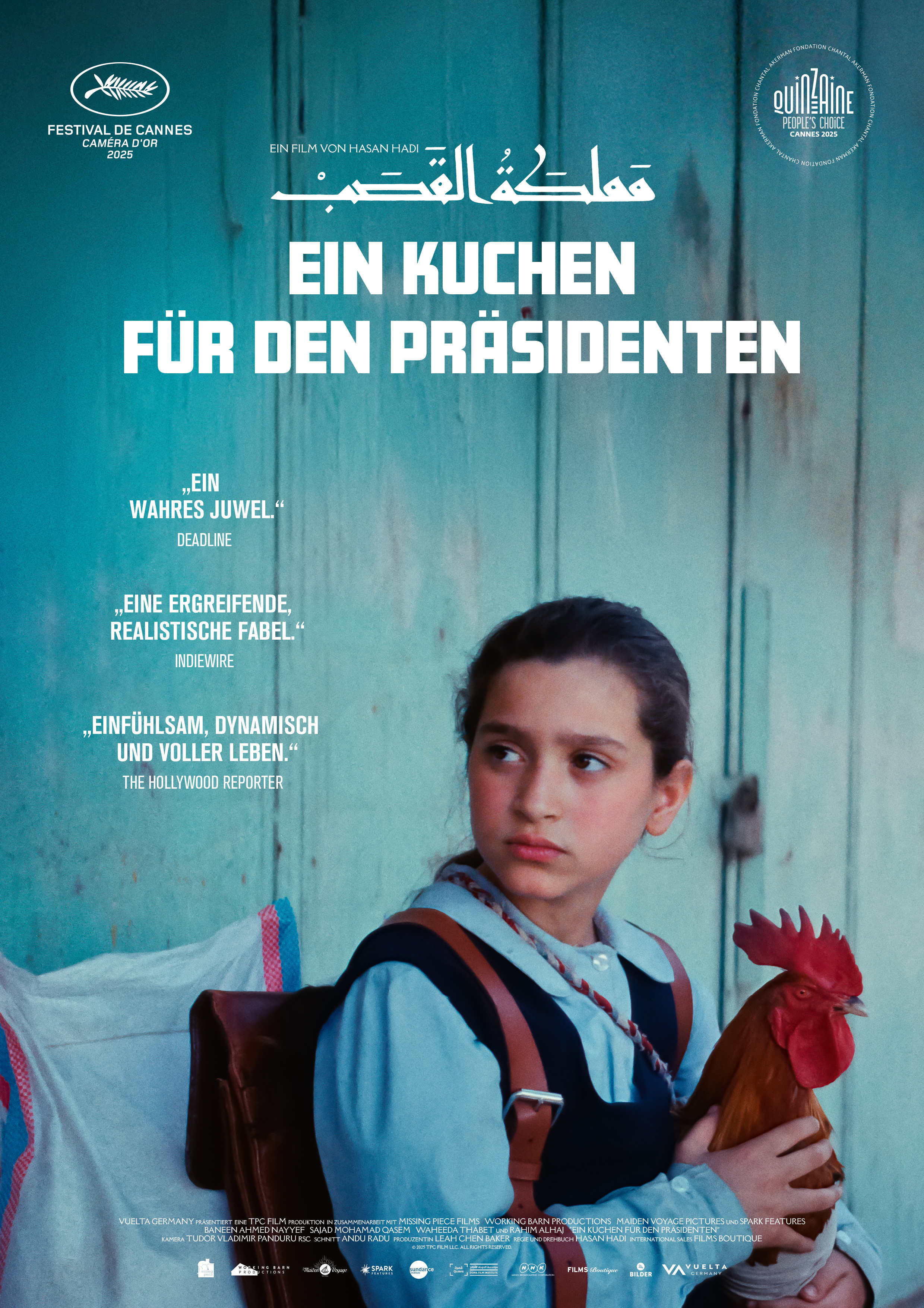 Filmplakat zu Ein Kuchen für den Präsidenten