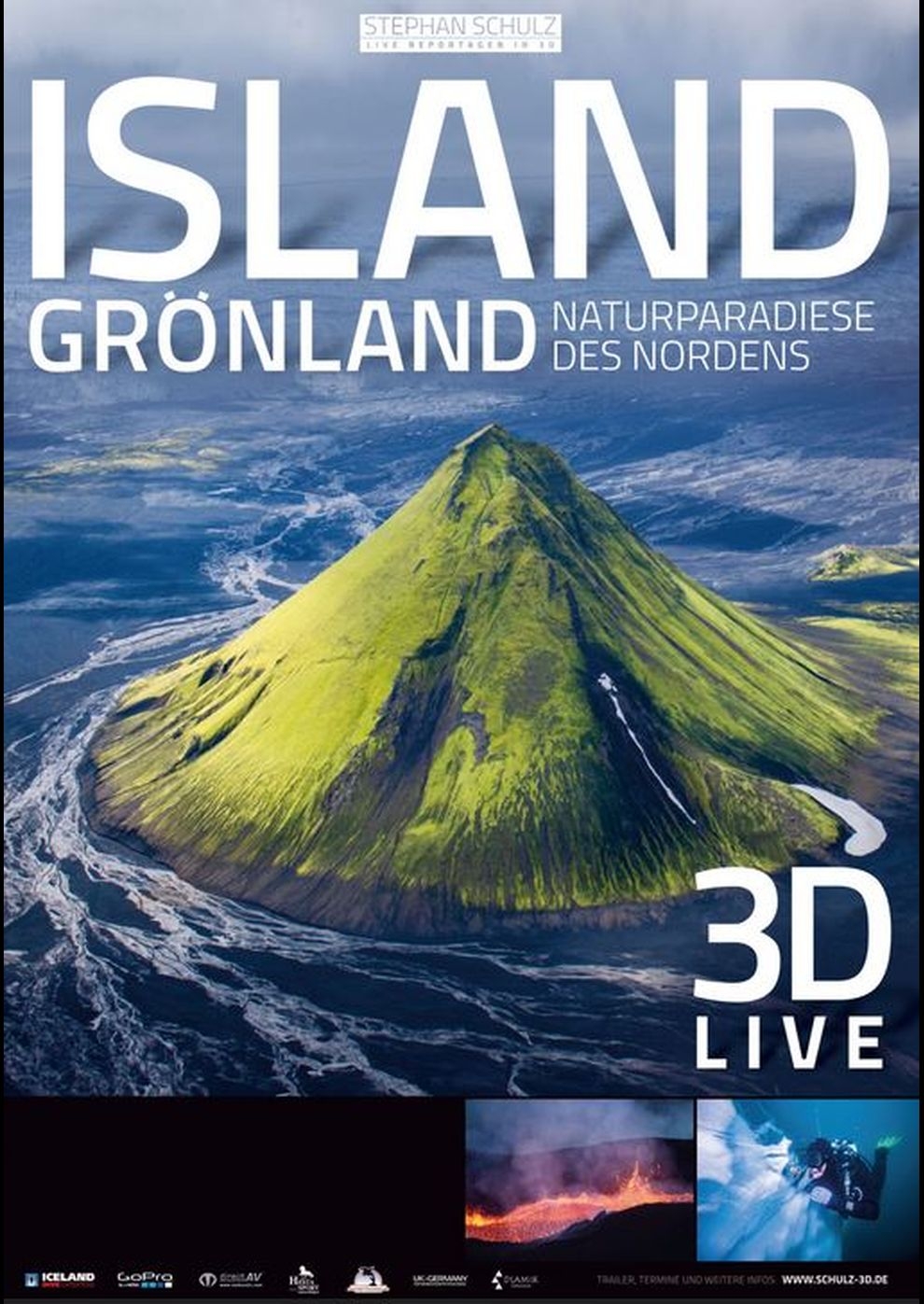 Filmplakat zu Island & Grönland - Naturparadiese des Norden