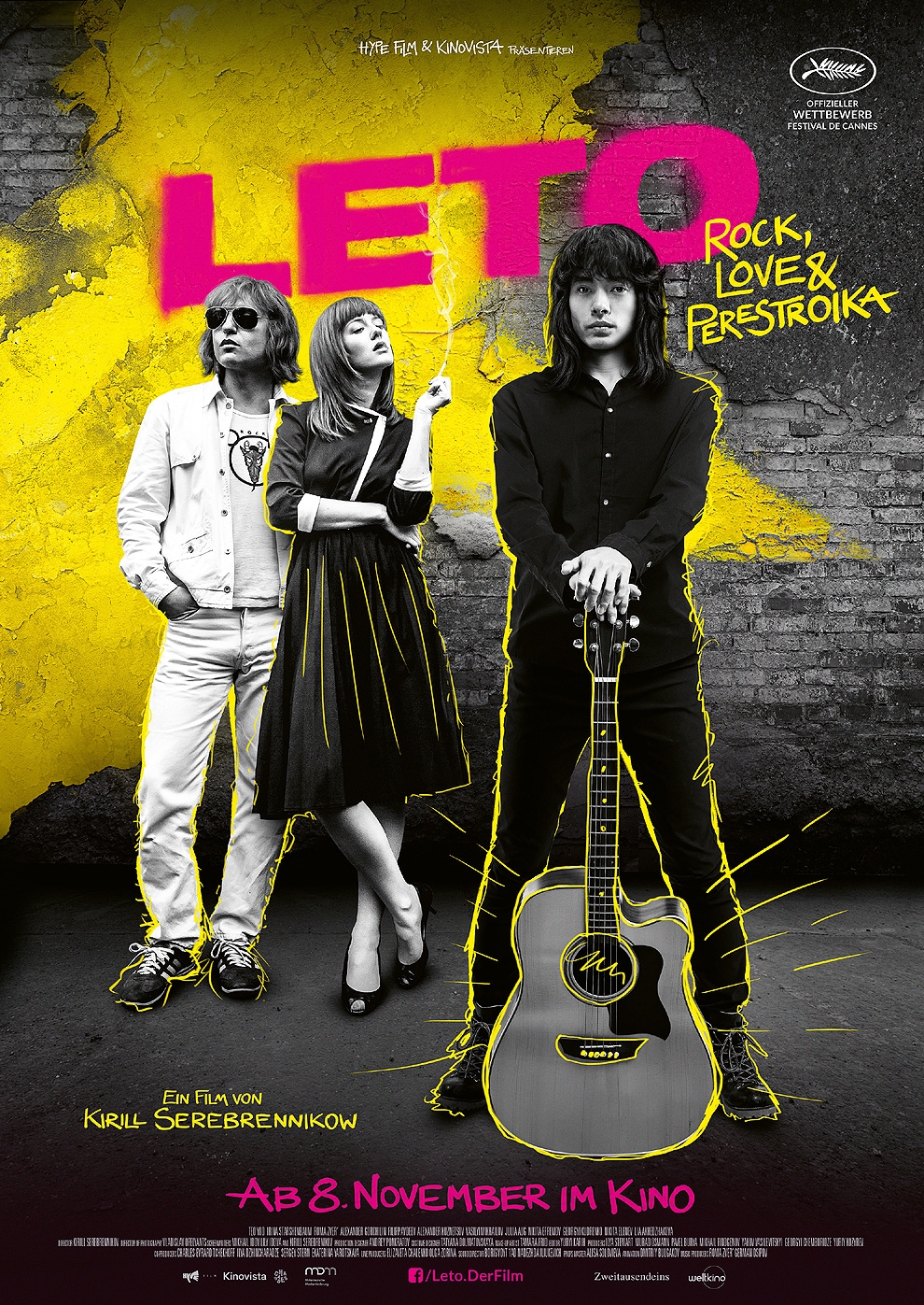 Filmplakat zu Leto - Rock, Love & Perestroika