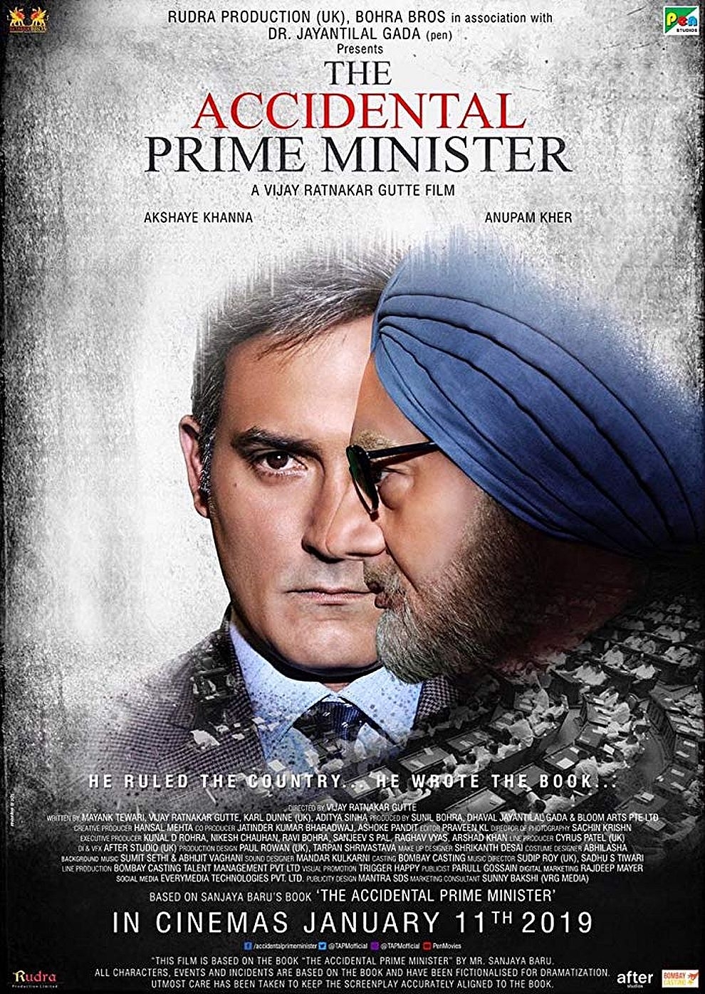Filmplakat zu The Accidental Prime Minister