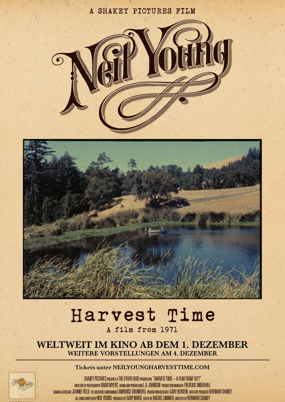 Filmplakat zu Neil Young: Harvest Time