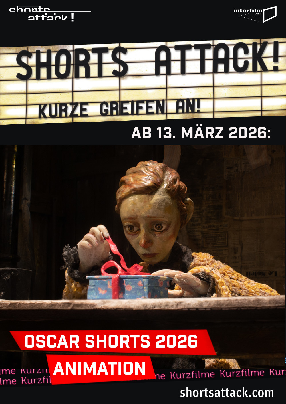 Filmplakat zu Oscar® Shorts 2026: Animation