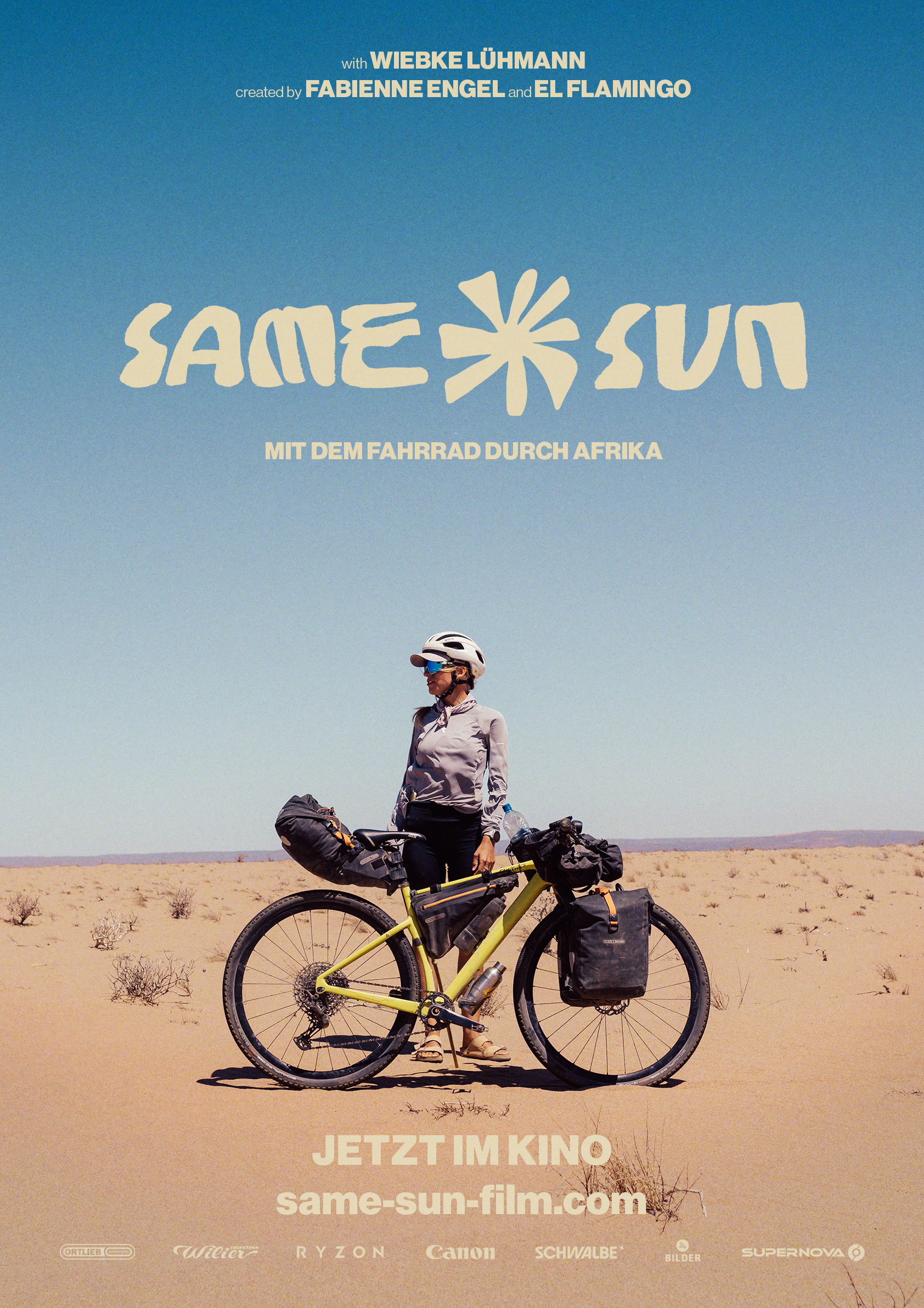 Filmplakat zu SAME SUN - Mit dem Fahrrad durch Afrika