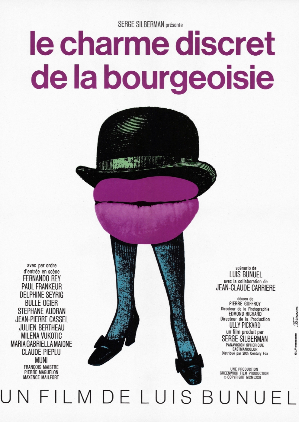 Filmplakat zu Der diskrete Charme der Bourgeoisie