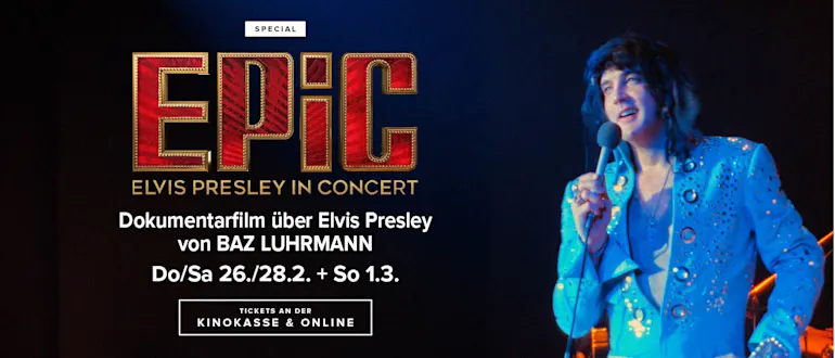 Special Elvis Presley in Concert am 26. und 28. Februar sowie am 1. März