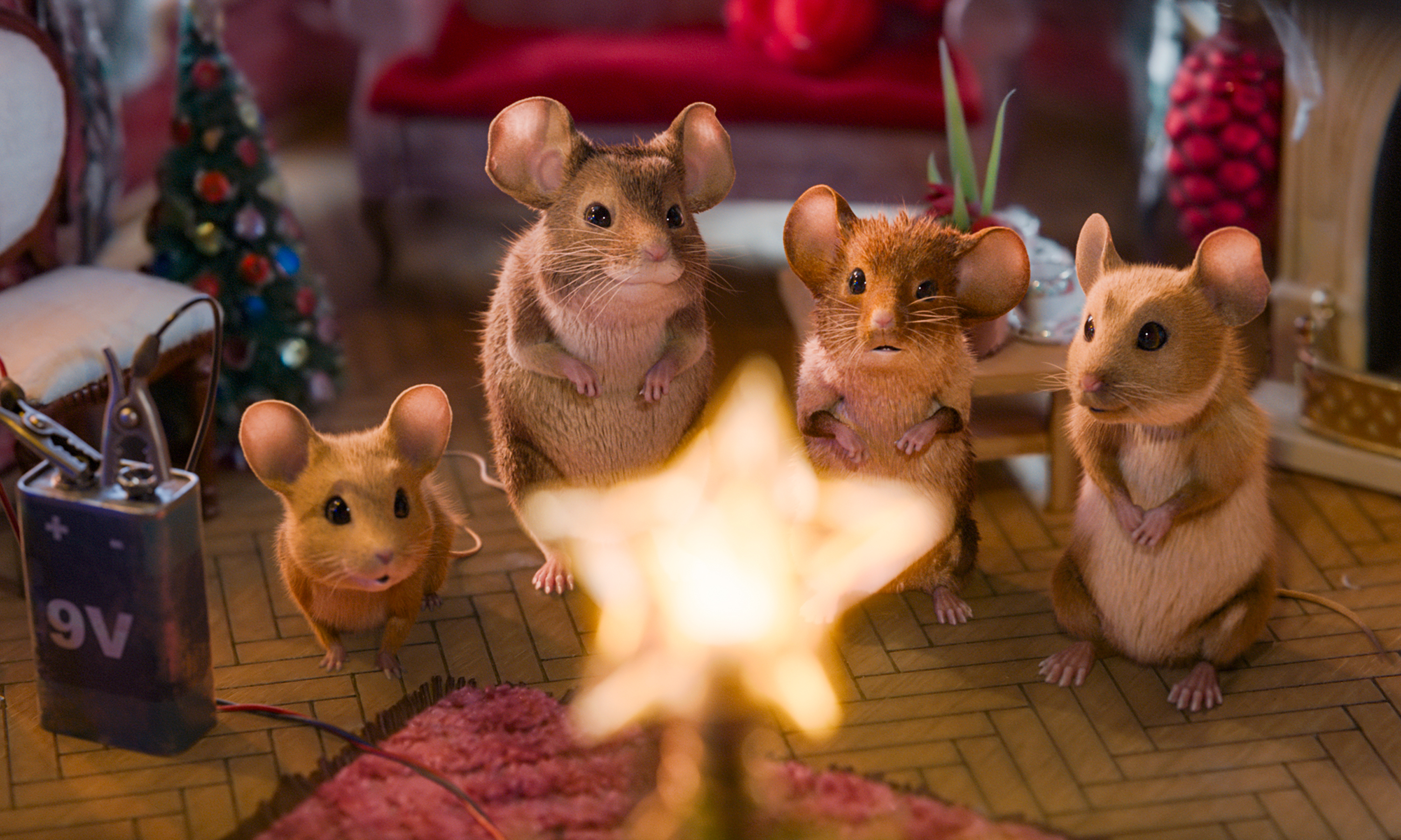 Szenenbild zu Mission: Mäusejagd - Chaos unterm Weihnachtsbaum