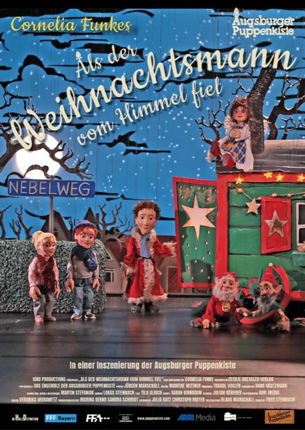 Filmplakat zu Als der Weihnachtsmann vom Himmel fiel (Augsburger Puppenkiste)